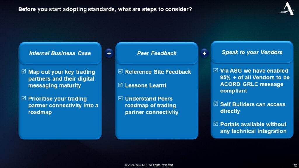 InsurTalk Mark Bennett - steps to consider before applying data standards